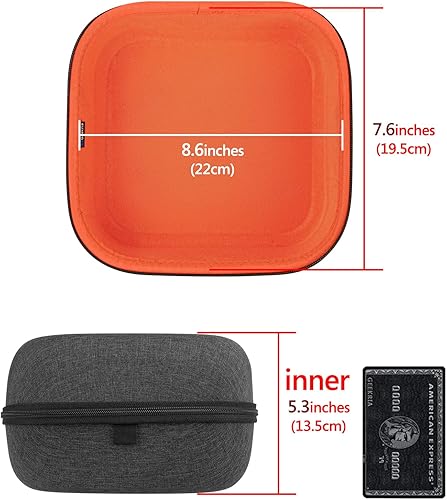 Miniatura 4 de Geekria Shield - Funda para auriculares compatible con Corsair Void v2 Wireless, HS80, Virtuoso, HS55, HS65, bolsa de transporte de viaje de