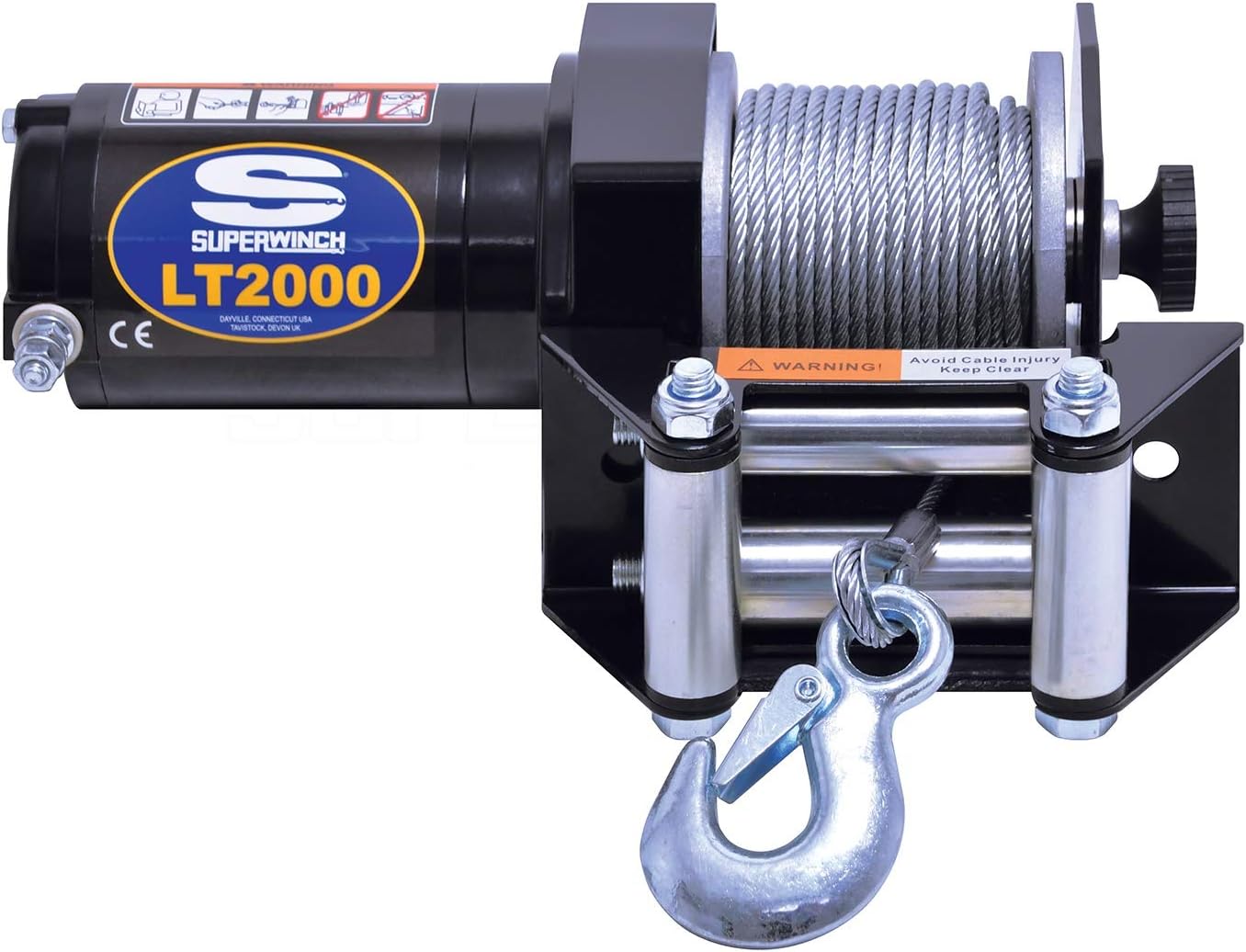 Onе-Dау Sаlе: Uр tо 40% оƒƒ Superwinch 1120210 LT2000 12V DC Electric Winch 2,000lb/907kg Single Line Pull with Roller Fairlead, 5/16in. x 50ft. Steel Wire Rope, Corded Handheld Remote, Handlebar Rocker Switch Buу 1 gеt 1 Superwinch 1120210 LT2000 12V DC Electric Winch 2,000lb/907kg Single Line Pull with Roller Fairlead, 5/16in. x 50ft. Steel Wire Rope, Corded Handheld Remote, Handlebar Rocker Switch