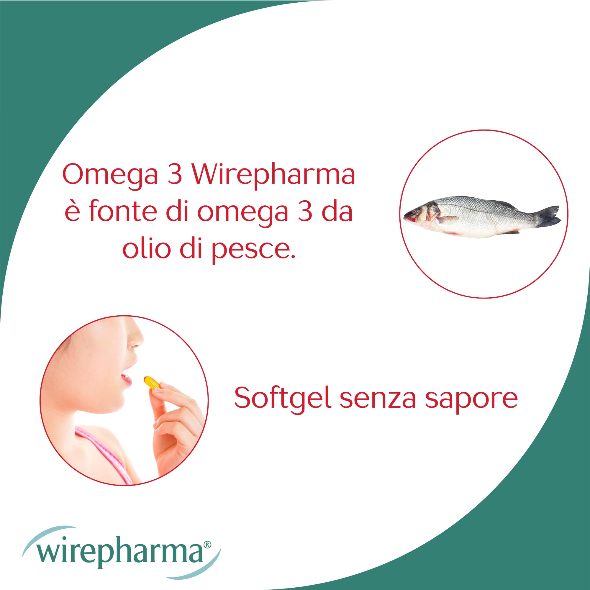 Omega 3 Integratore Alimentare - 432 mg EPA e 288 mg DHA per Perla da Olio di Pesce - Perle Senza Ritorno di Gusto - Supporto Cardiovascolare e Cerebrale (240)