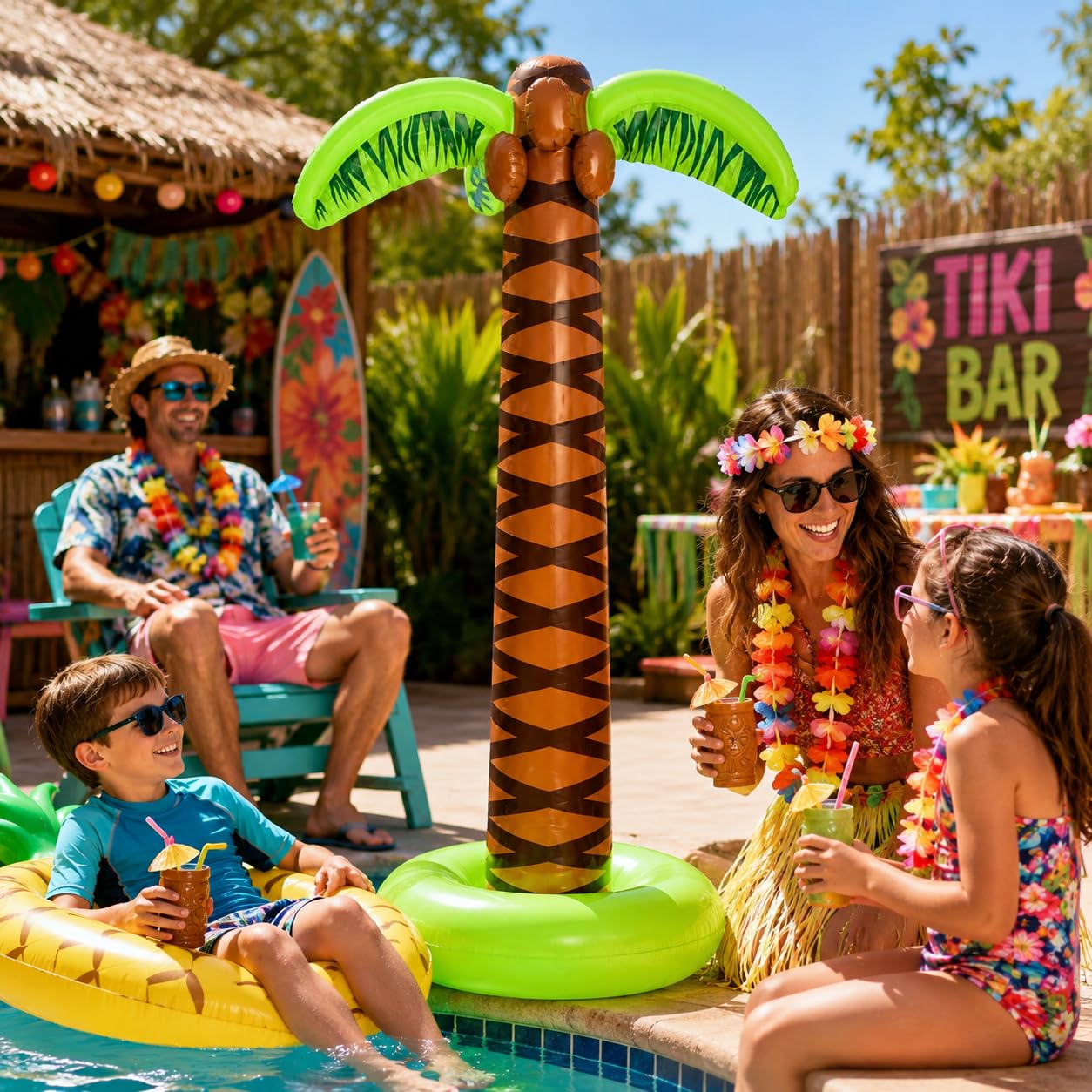 Amazon.com: Rhode Island Novelty 66 Inch Inflatable Palm Trees
