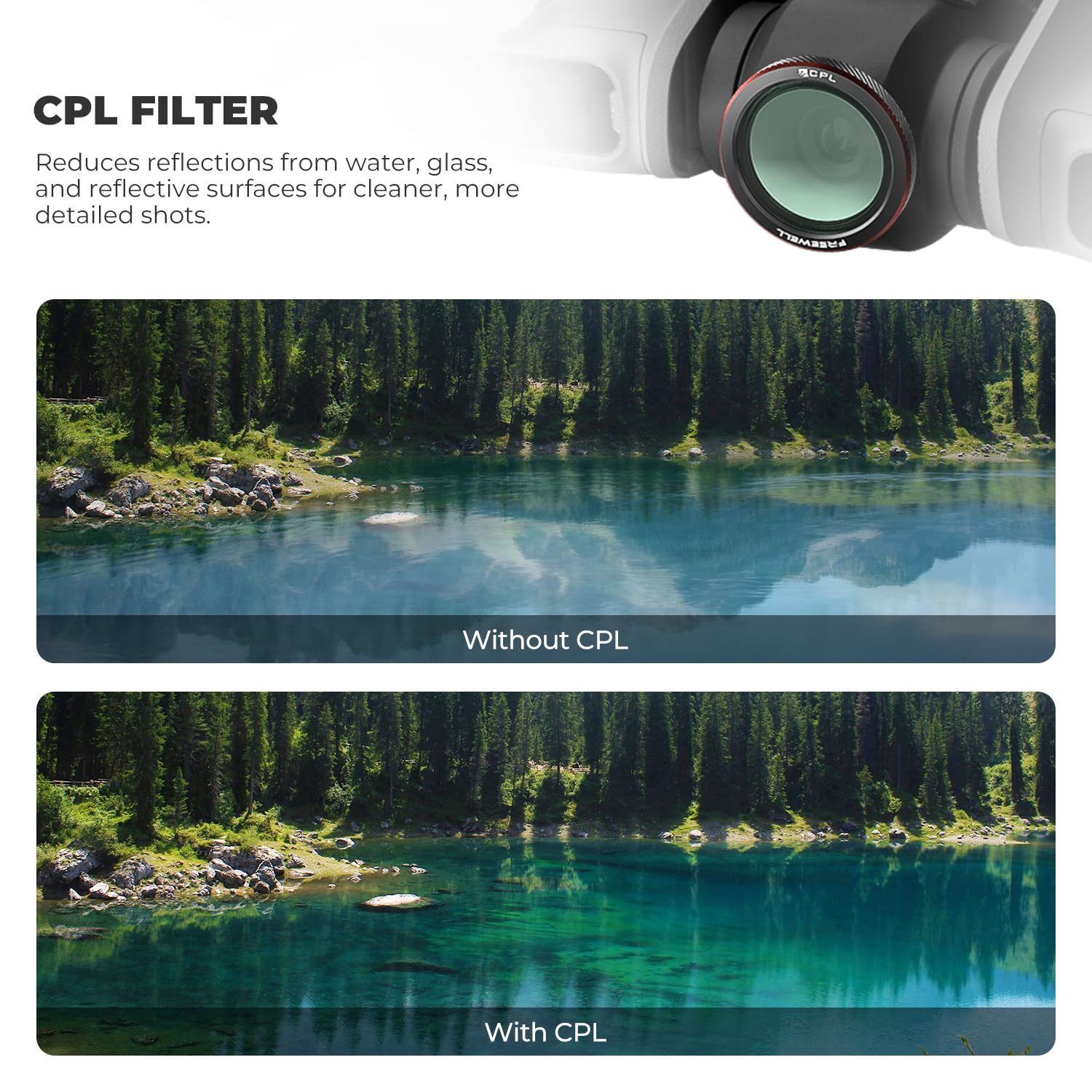 Freewell Filters ND/PL 8/16/32 for DJI Neo | Voordelig