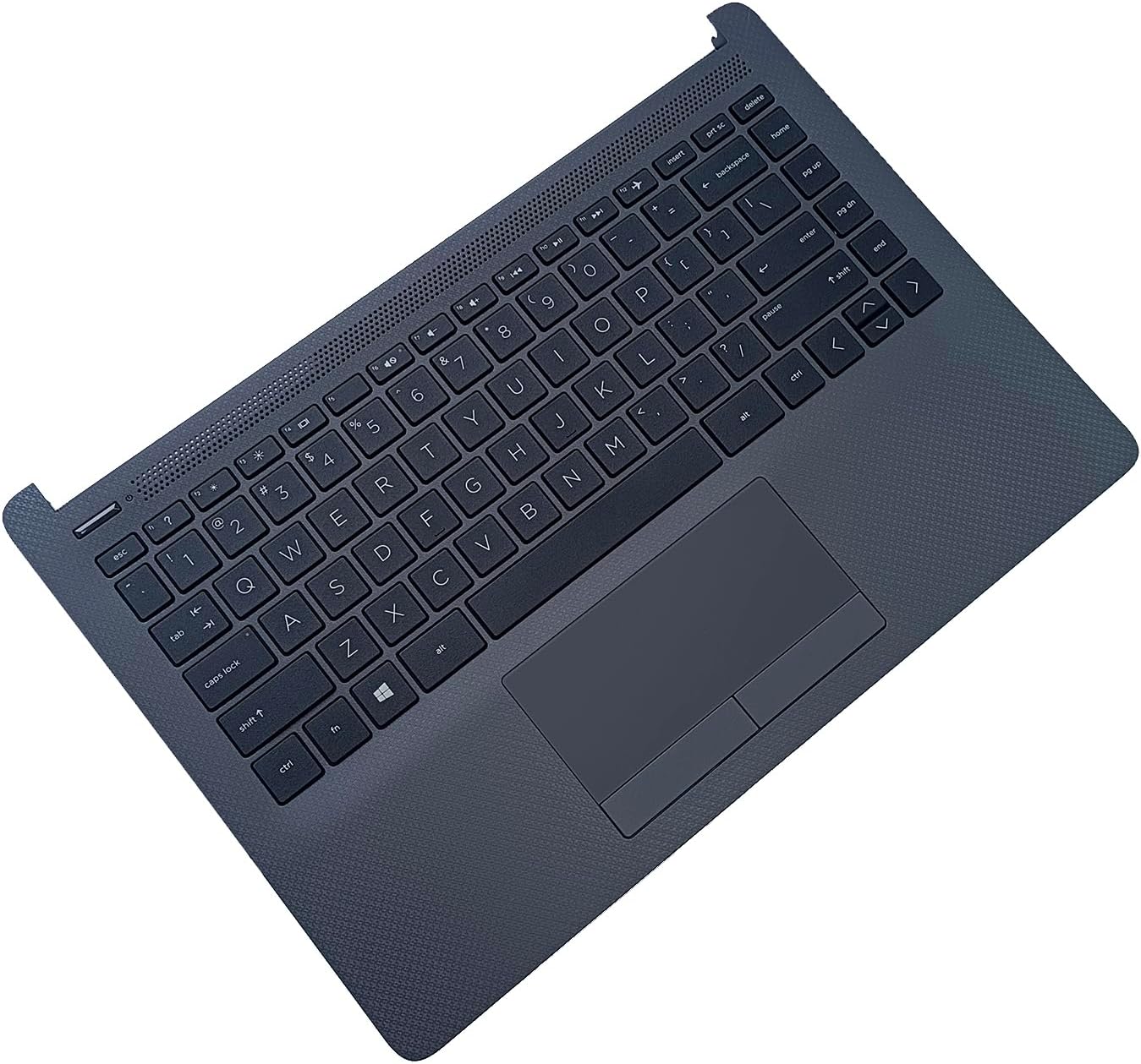 M23367-001 Replacement for HP Probook 240 G8 245 G8 Laptop Upper Top Cover Case Palmrest Not-Backlit US Keyboard Touchpad Assembly Part