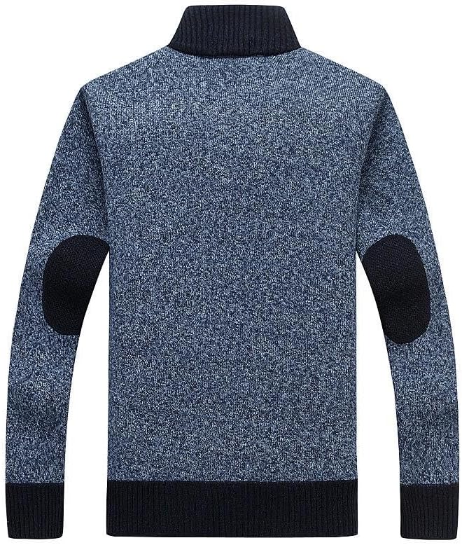 [JIYUU] カーディガン ニットジャケット 冬服 メンズ カーディガン メンズ カジュアル ハイネック トップス アウター おし