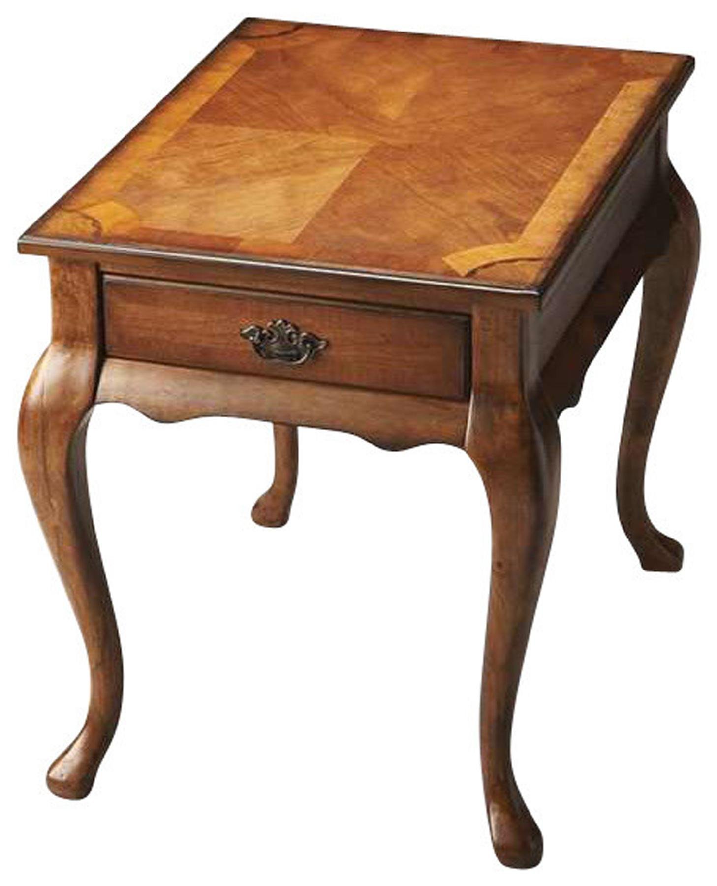 Butler Specialty CompanyGrace Inlay Top 1 Drawer End Table - Mixed Woods