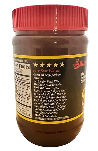 Miniatura 4 de Butcher Block Salsa regular de costilla, 21 oz