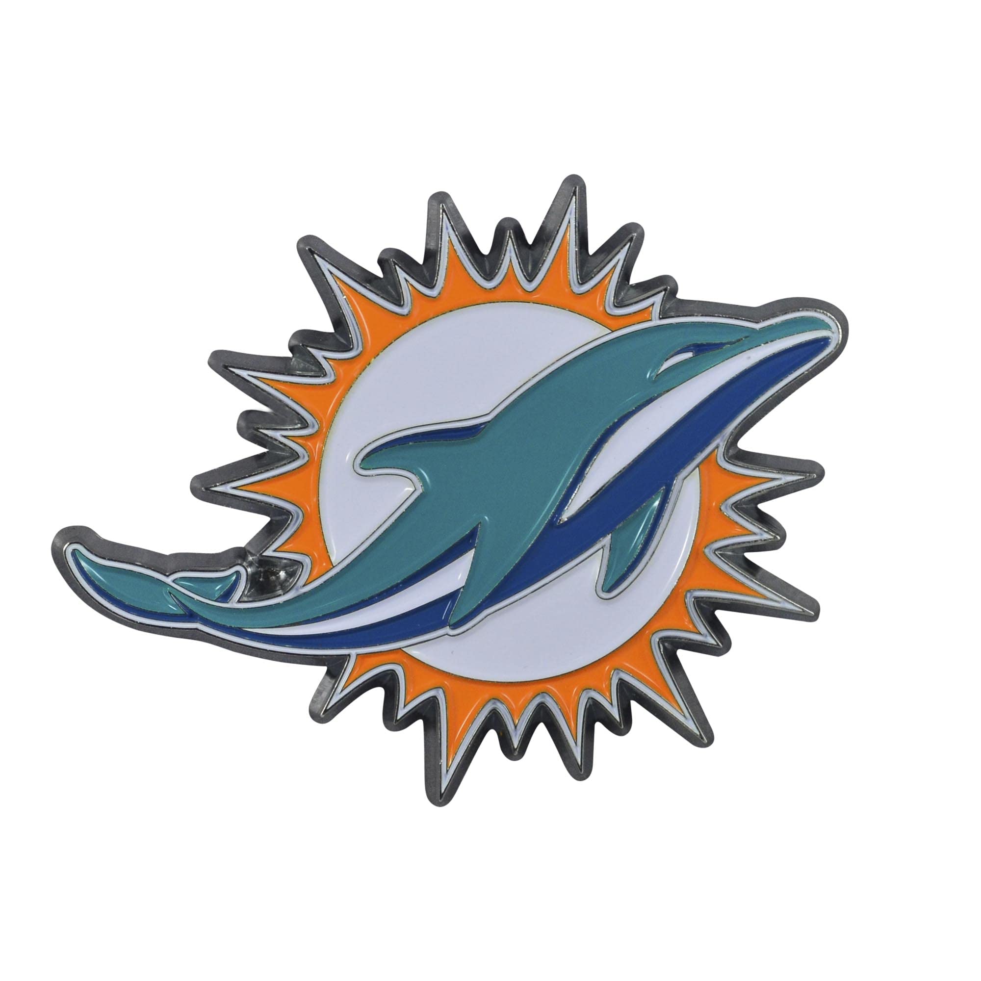 FANMATS NFL 3D Color Metal Emblem, Diecut Team Logo Auto Emblem