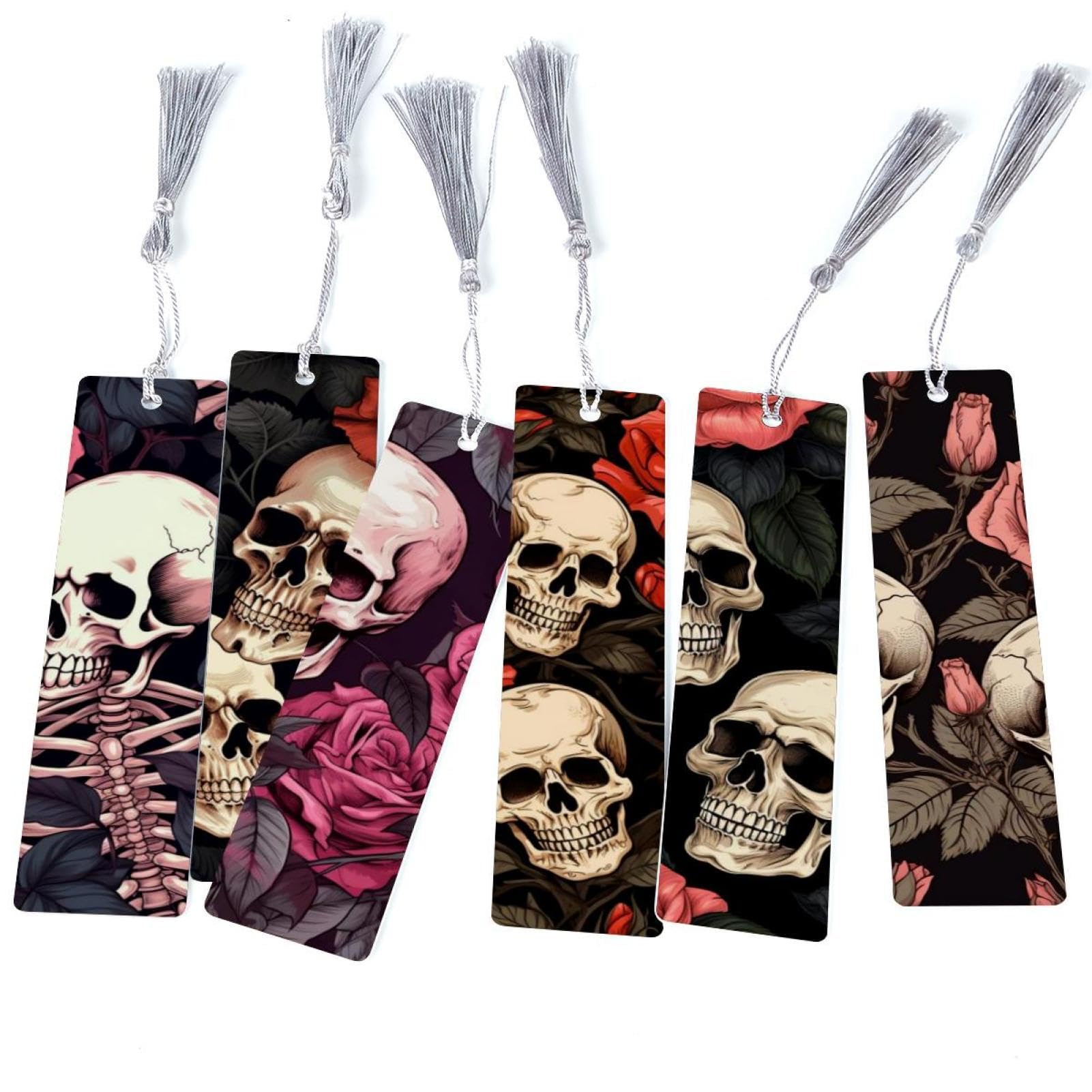 6 marque-pages à pompons de qualité supérieure pour une bibliothèque raffinée - 8