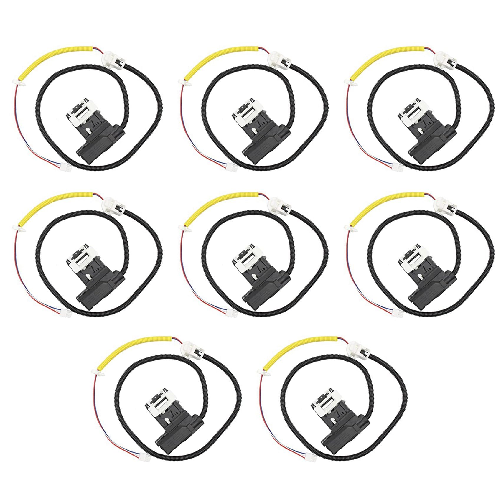 Hndhbfgrt 8X W11307244 W10682535 Washer Lid Lock Switch Replacement(3 Wires) for,Washing Machine Lid DoorLatch Assembly
