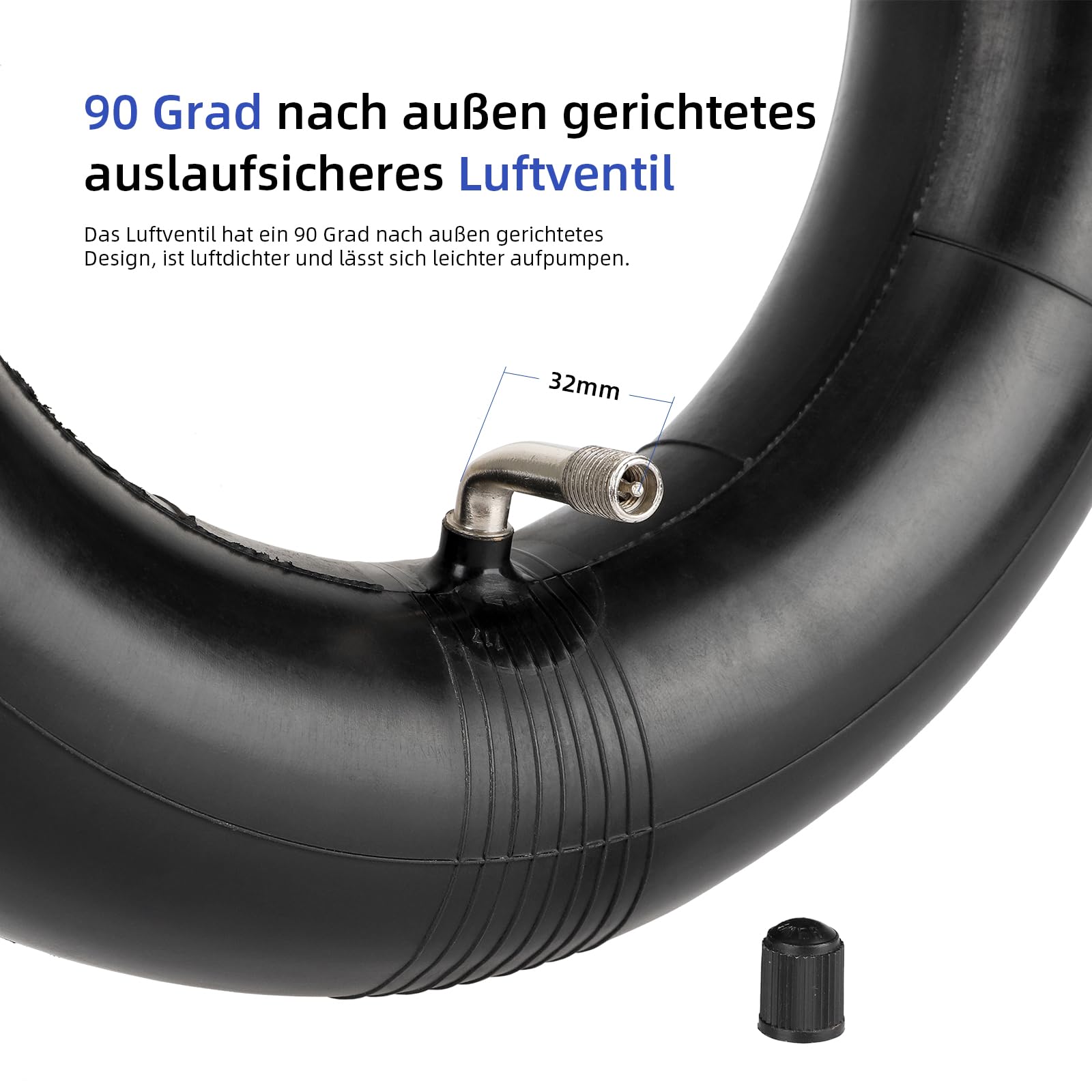 ulip 2 PCS 255x80 Offroad Reifen+2 PCS 10x3 Schlauch für Nanrobot Joyor Varla Eagle Apollo Ghost zero 10x kaabo WOLF WARRIOR MANTIS Scooter,80/65-6 Reifen
