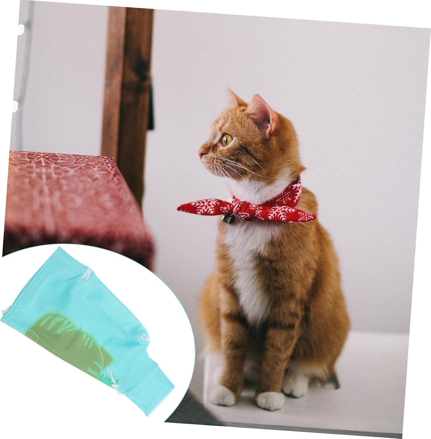 balacoo Cat Grooming Bathing Bag Multi-Function Pet Washing Bag Scratch-Resistant Design for Cat Bathing Pet Supply for Home Use Style