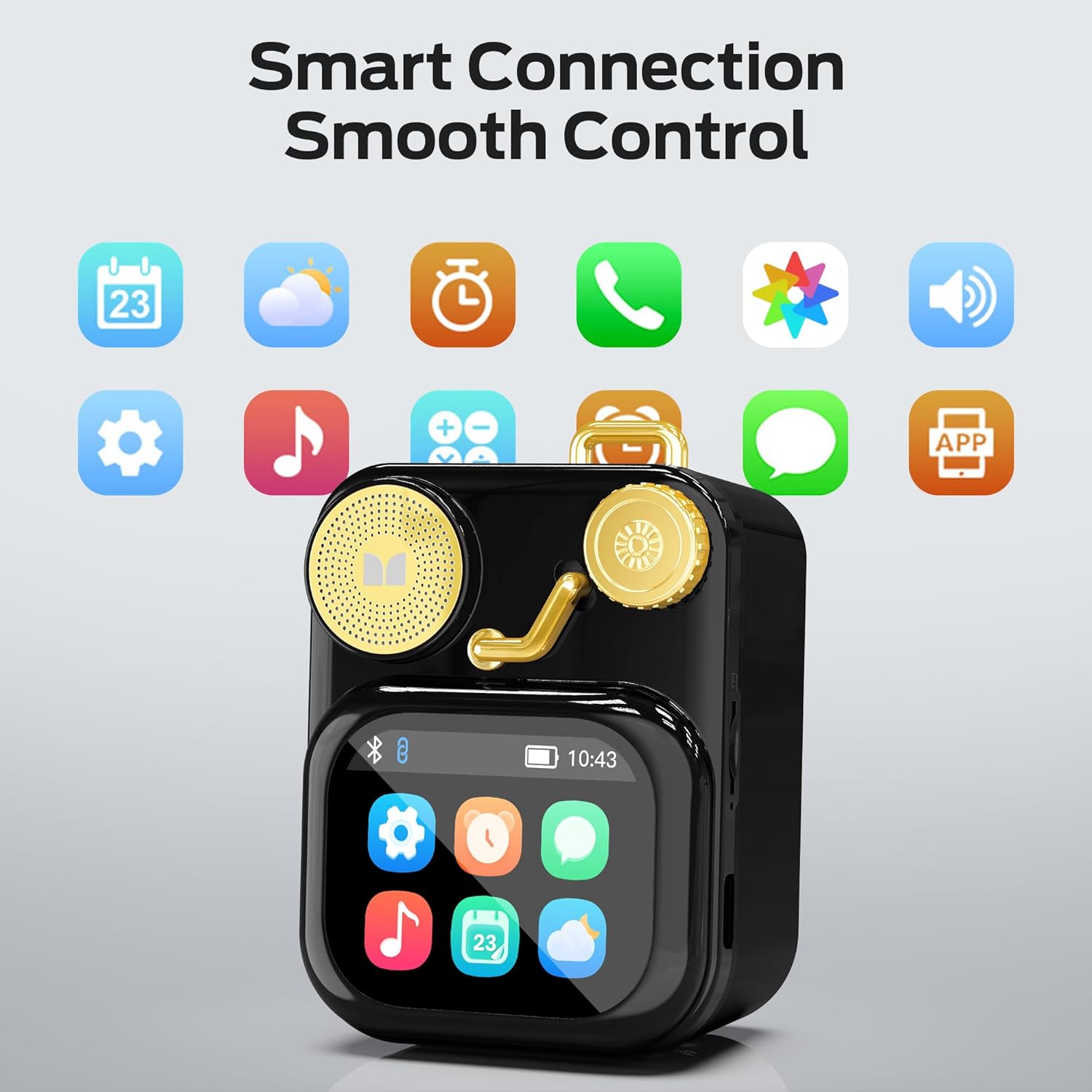 Monster S350 touch screen interface