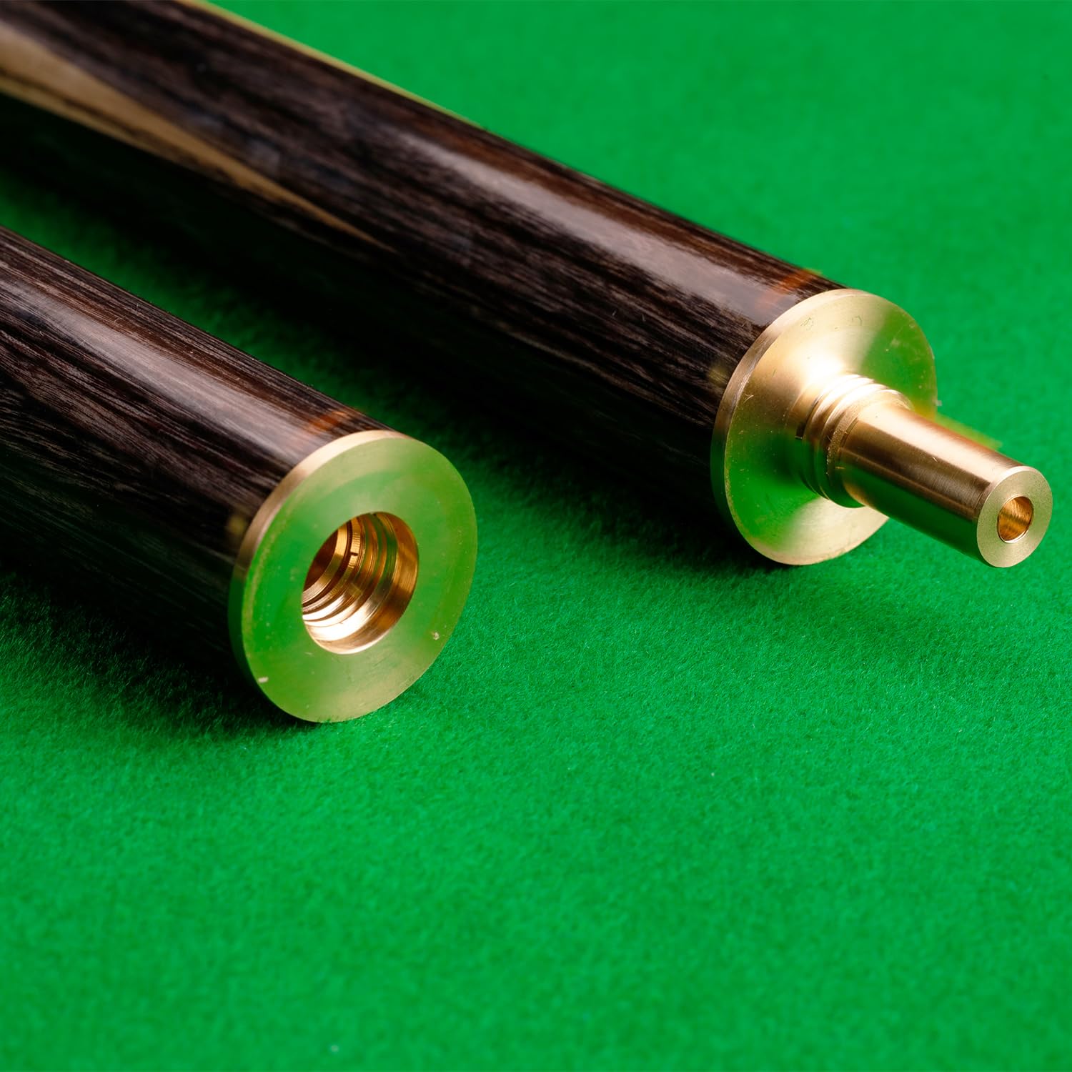 Tacos de Snooker, 57 Pulgadas 3/4 Pieza Snooker Cue Cue + Case y Extensión