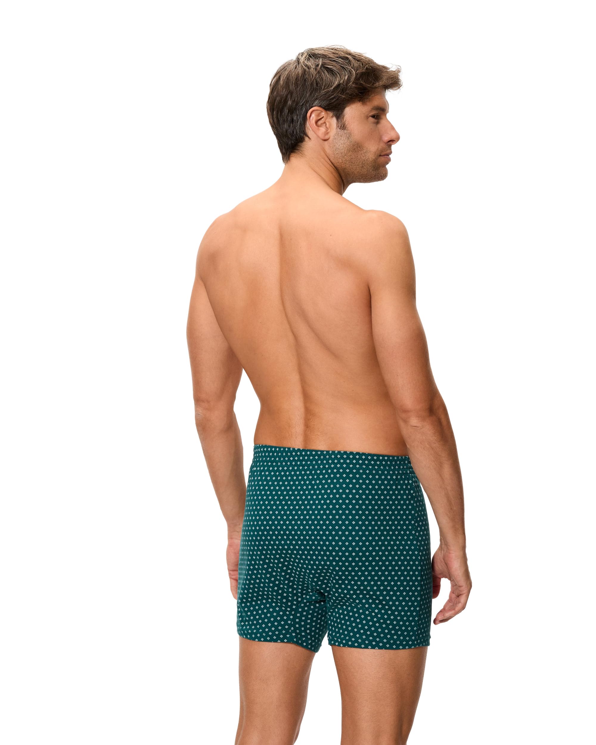 Abanderado Bóxers Abiertos de Punto Esencial Estampados Hombre x2