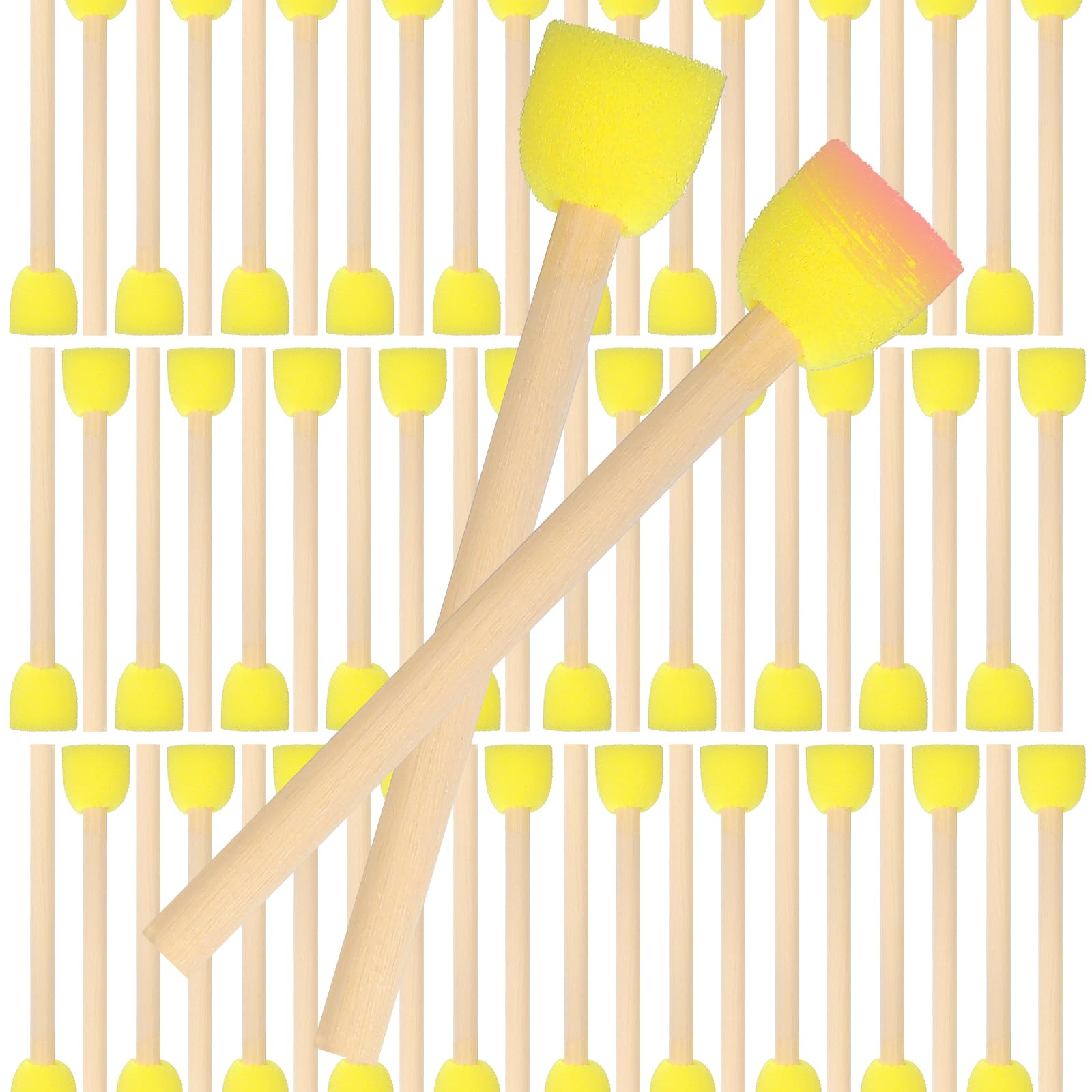 Lonimia Lot de 18 pinceaux éponges en mousse pour la peinture, ensemble de pinceaux en éponge en mousse, pinceaux en mousse à tasser pour la peinture, ensemble de pinceaux en mousse pour Lonimia Lot de 18 pinceaux éponges en mousse pour la peinture, ensemble de pinceaux en éponge en mousse, pinceaux en mousse à tasser pour la peinture, ensemble de pinceaux en mousse pour