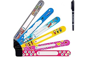 12 Pack Safety ID Bracelets for Kids