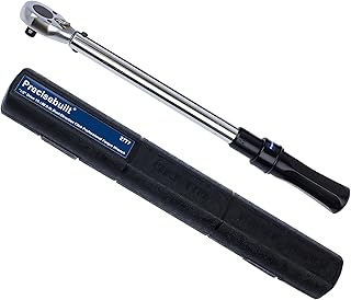 Precisebuilt 1/2" Drive 15-150 ft-lb (30.5-214 Nm) Dual-Direction Click Professional Torque Wrench