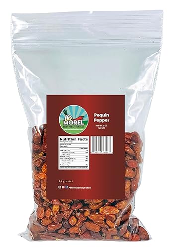 Chile Pequin Pepper (Chile Pequin) Pimienta entera deshidratada 1 oz, 2 oz, 4 oz, 8 oz, 1 libra, 2 lbs y 5 lbs! (2 oz)
