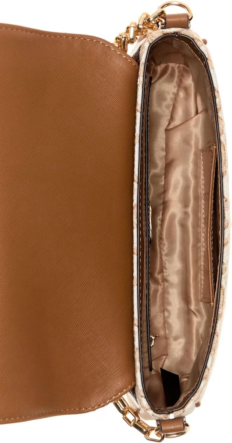 GUESS Factory Women's Marva Jacquard Logo Crossbody - Image 4