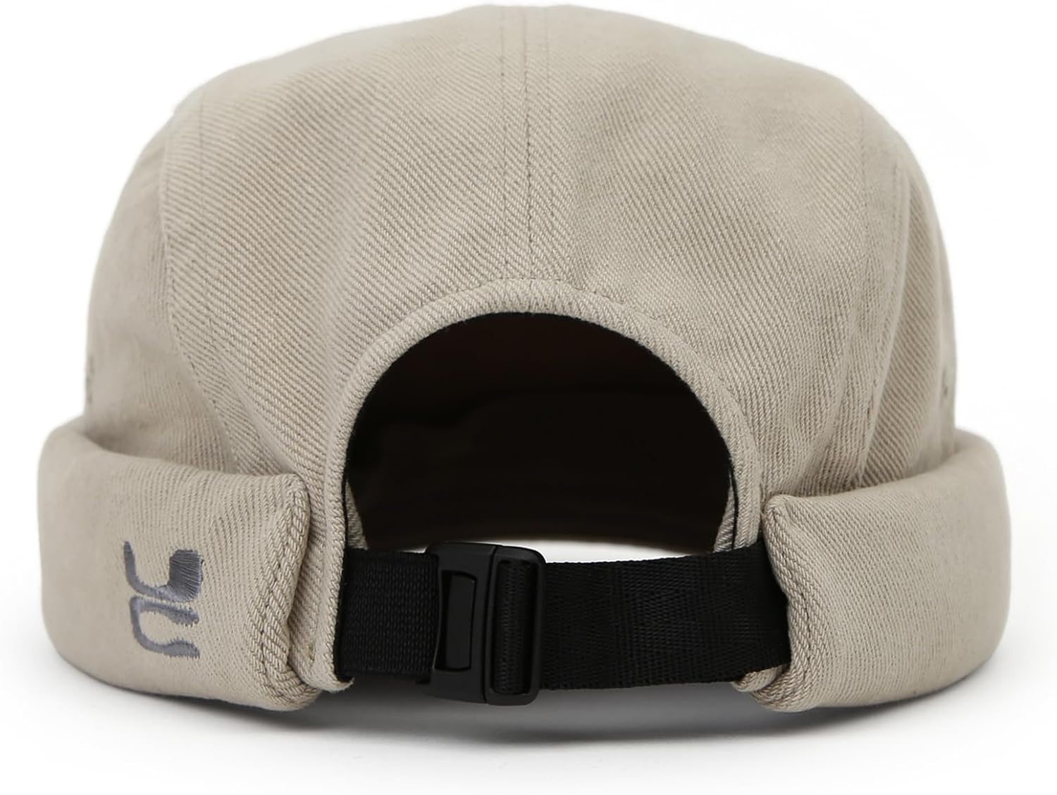 UNDERCONTROL Brimless Fisherman Trawler Beanie Washed Cotton Men Women Docker Hat Adjustable Low Profile Miki Watch Cap Korea