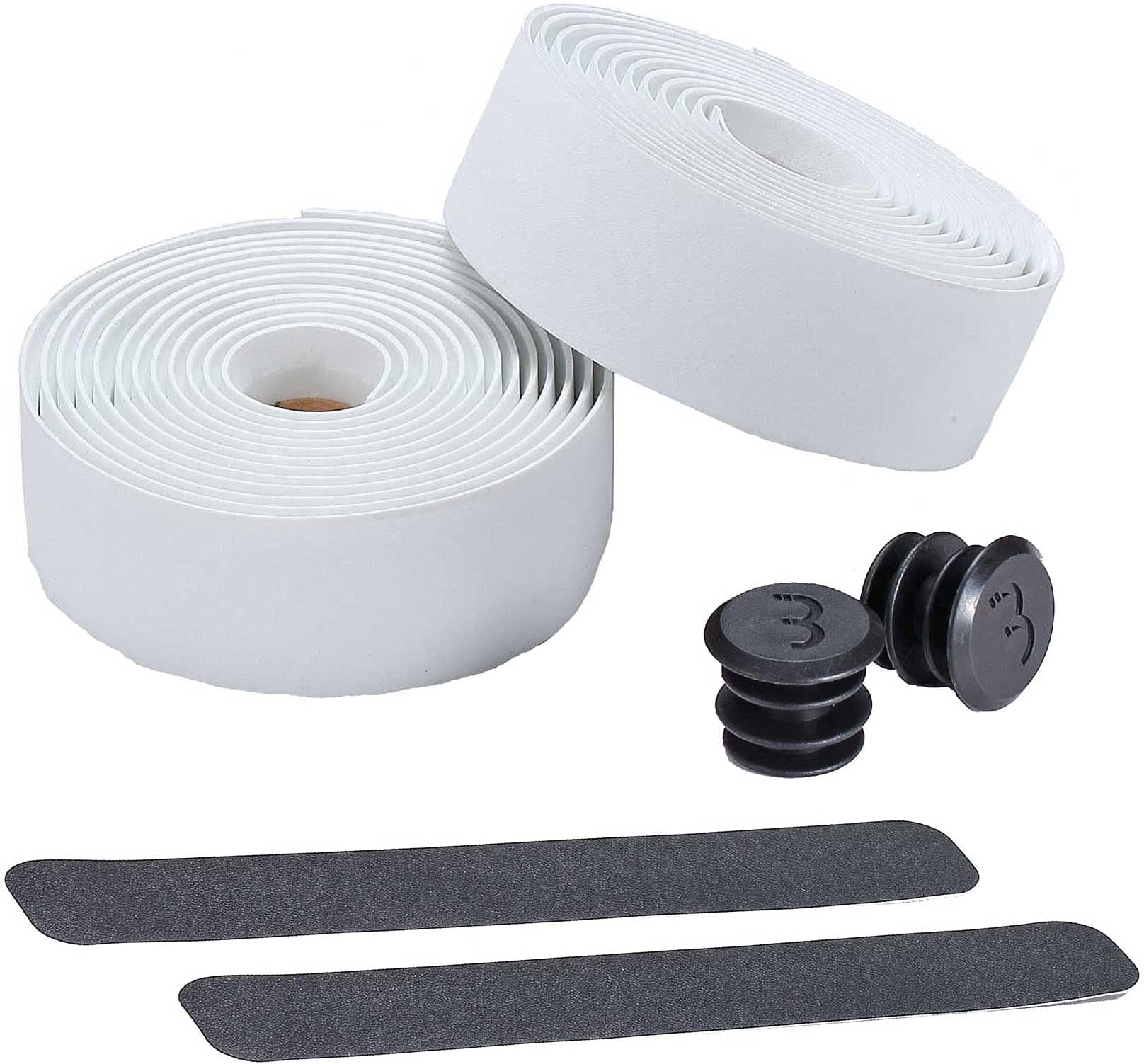BBB Cycling Bike Handlebar Tape Road Bike Foam Grip Bike Tape Includes Handlebar Plugs RaceRibbon BHT-01