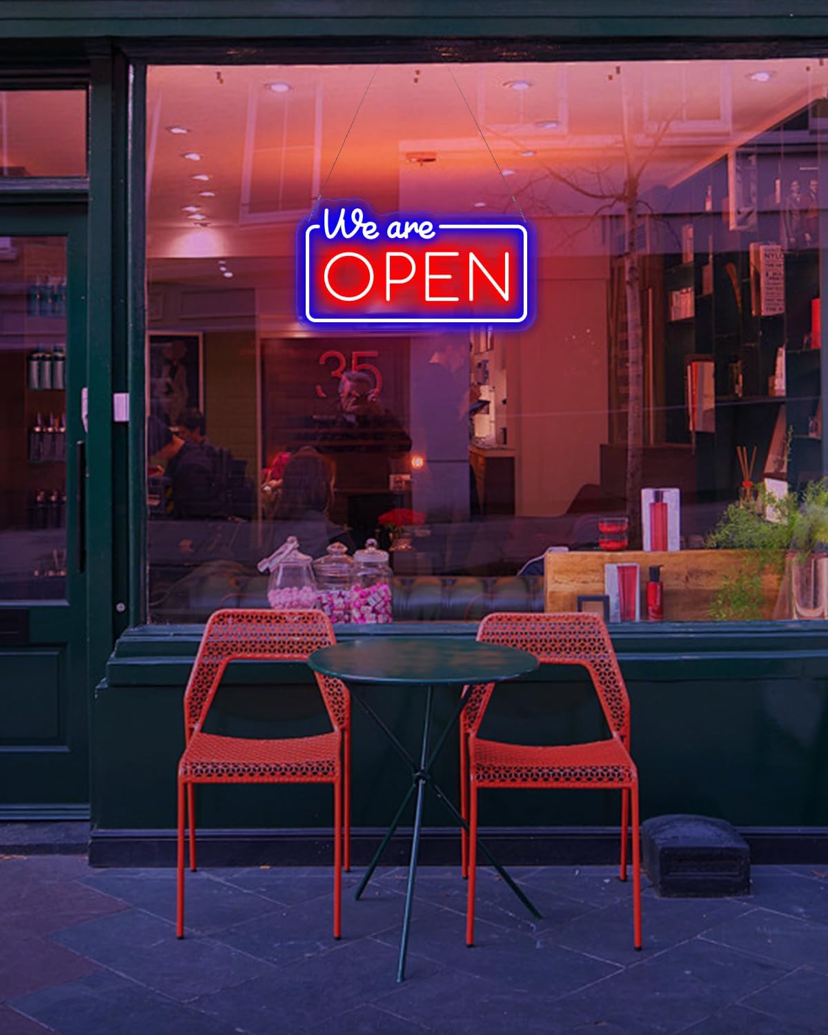 Professional Custom Outdoor Neon Sign for Business, Large IP67 Waterproof Personalized LED Neon Lights, Customizable Logo Light Up Signs for Commerce Office Shop Store Food Trucks Bar Party Wedding