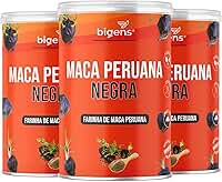 Maca Peruana Negra em pó 5g por porção, 150g, Biogens (Kit 3)