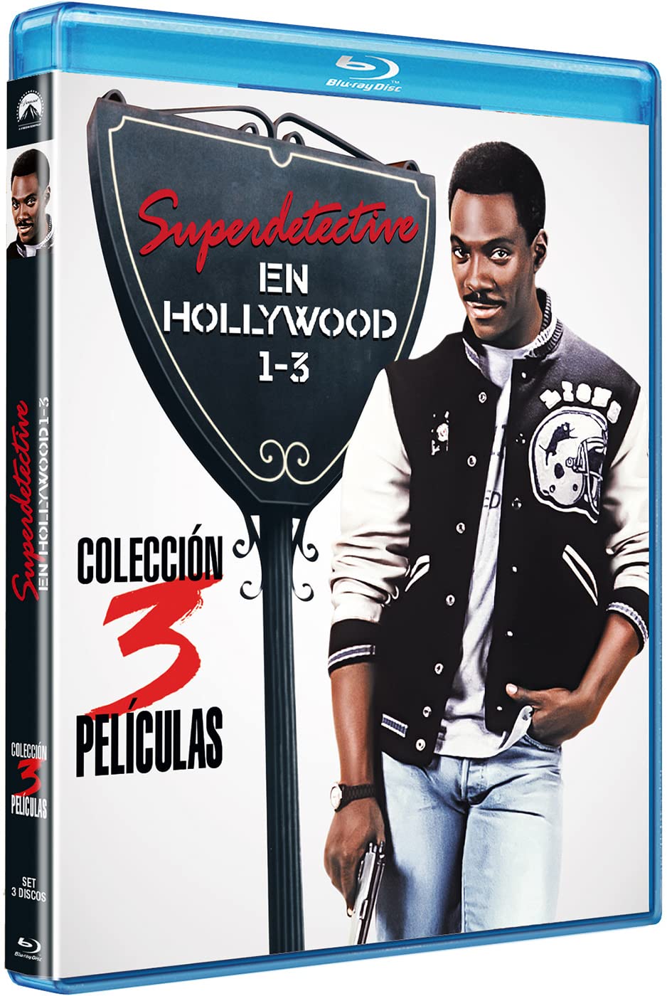 Superdetective en Hollywood 1+2+3 Pack BD Blu-ray Film Action Comédie