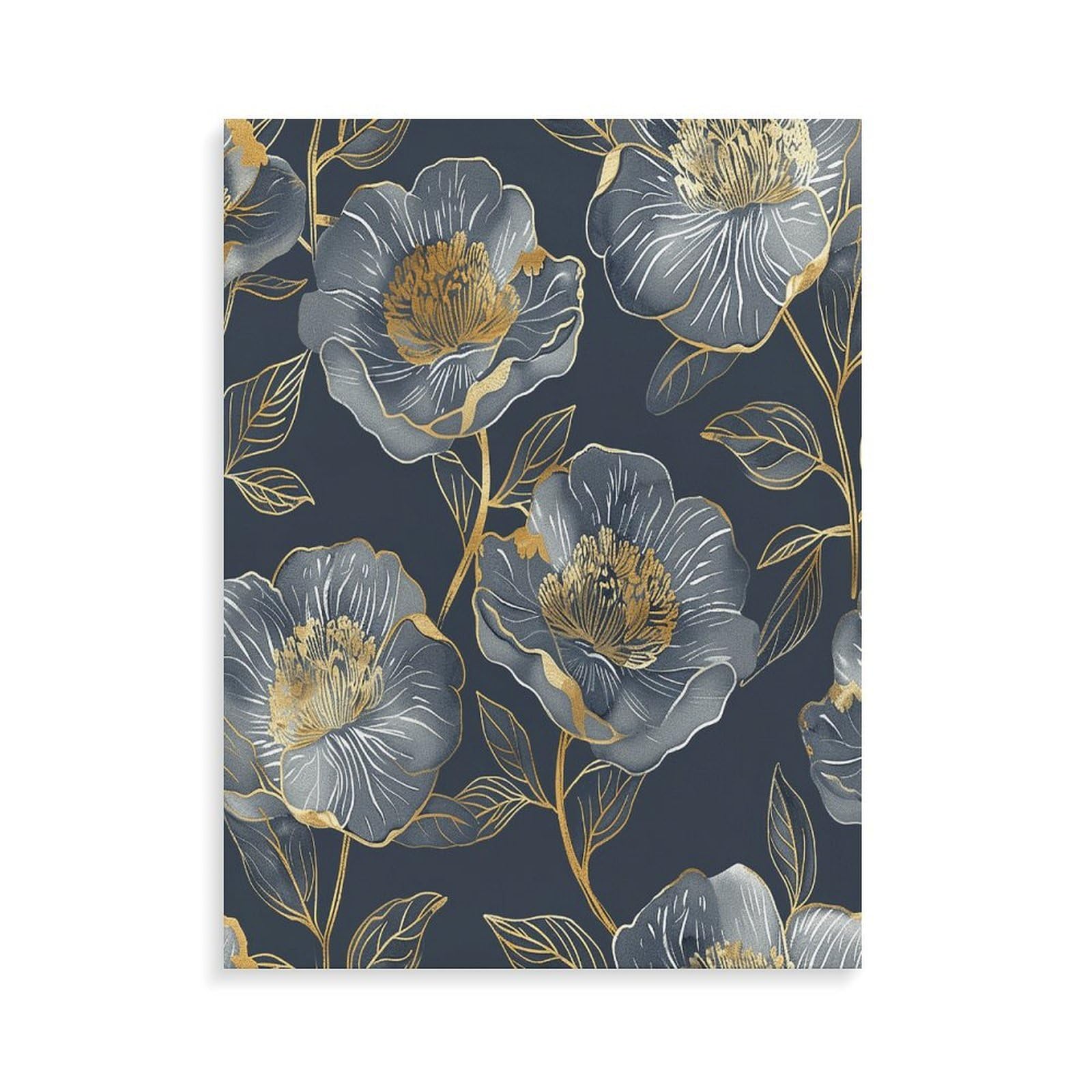 LPAGBCNU Malen nach Zahlen, Set für Erwachsene, Anfänger, Erwachsene, Malen nach Zahlen, Kits auf Leinwand, DIY-Acryl-Ölfarben, Gemälde mit Pinseln, als Geschenk, Wanddekoration für Zuhause, Grau und