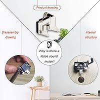 Vista 4 de Aopin Protector térmico de sobrecarga para refrigerador, 1/3 HP (250 W), compresor de congeladores, pieza de repuesto para refrigerador