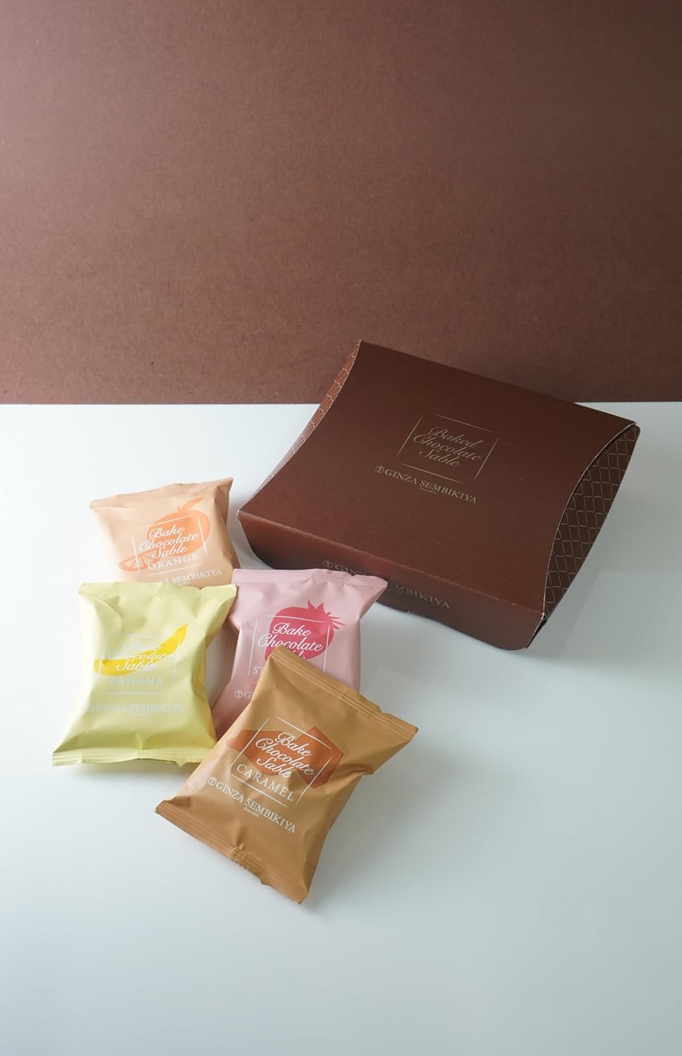 銀座千疋屋 銀座焼きショコラサブレ(4個) ギフト お菓子 焼き菓子 チョコレート フルーツ 詰合せ