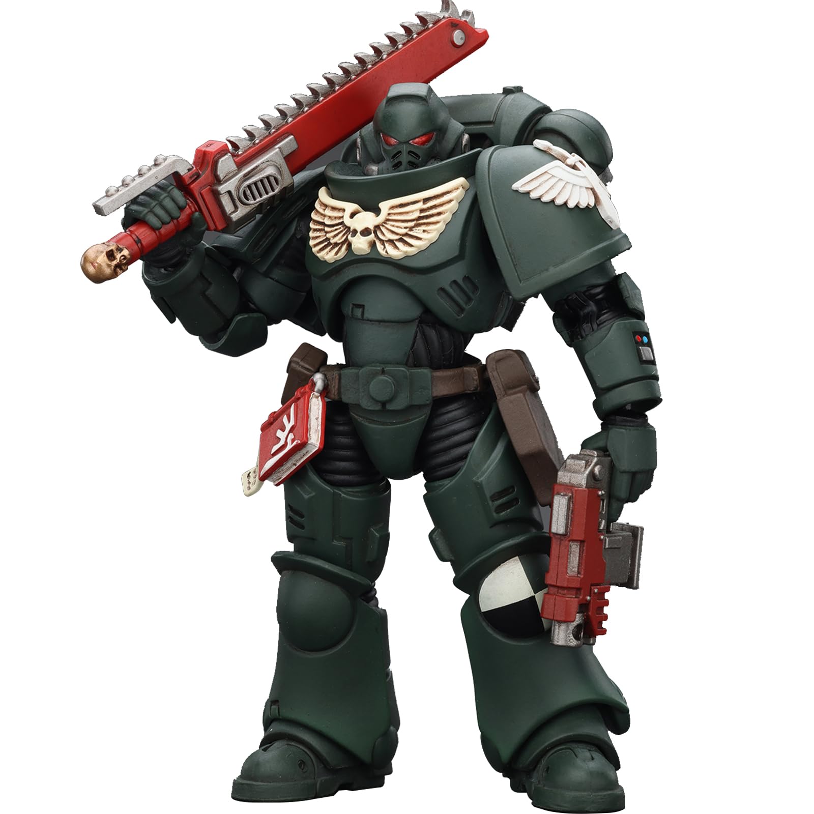 JOYTOY Warhammer 40k Dark Angels Intercessors Brother Asharr 1/18 Action Figure Collect And Display Model