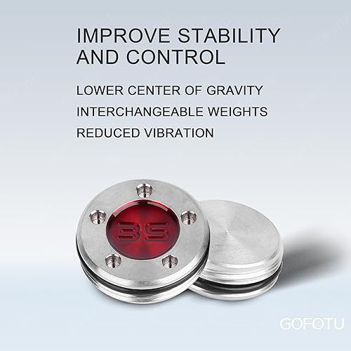 Miniatura 4 de 2 pesos personalizados de golf de 1.2 a 1.57 oz (1.49 a 1.57 oz), compatibles con Titleist Scotty Cameron Golf Club Putters Newport Red (2 unidades