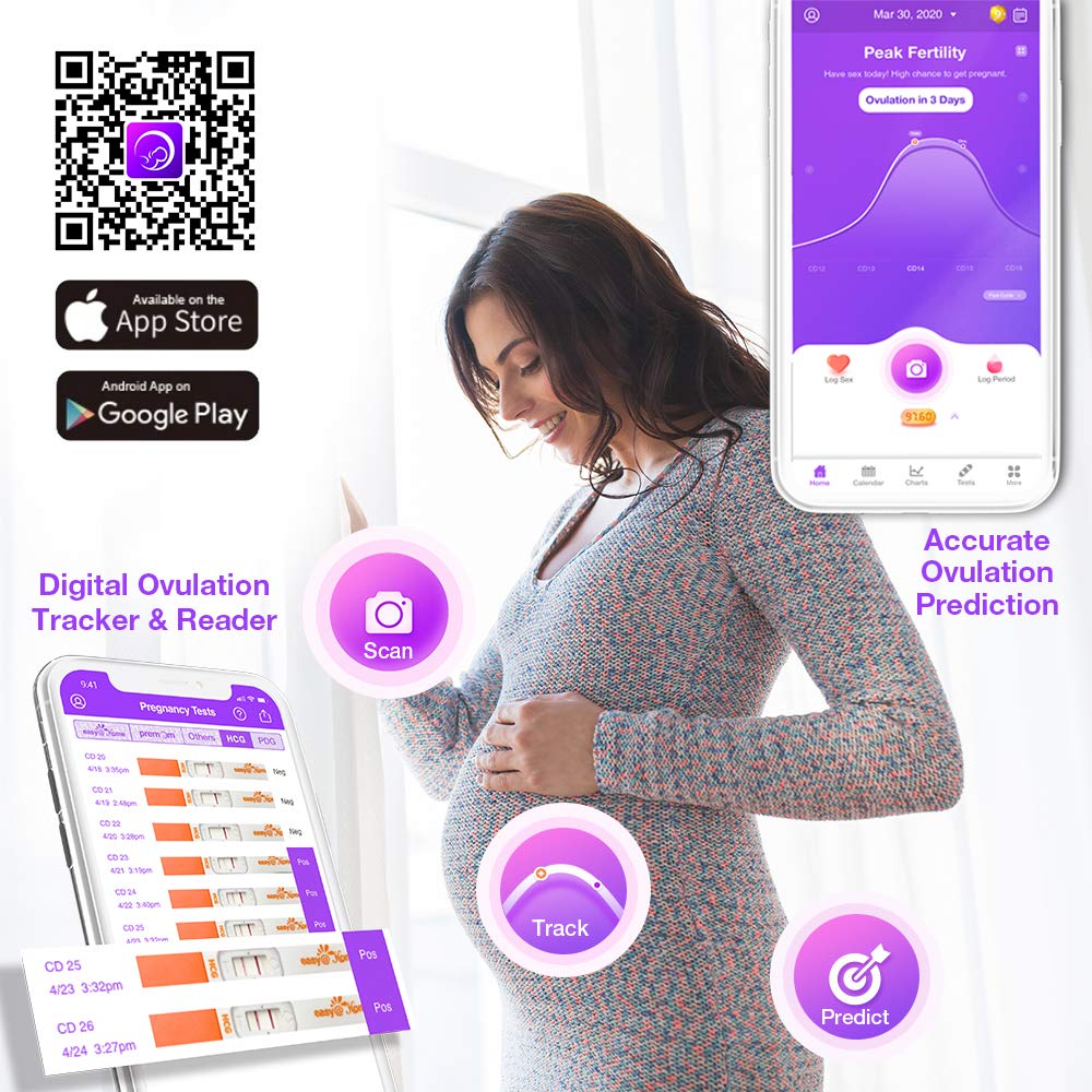 EasyHome Pregnancy Test Early Detection,5 Pack Accurate and Early