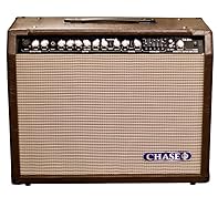 60 Watt Acoustic Guitar Amplifier XLR/Jack Combo Microphone Input + Phono Aux/Mp3 In Tone Control for Mic Input - 3 Band EQ With Parametric Mid For Guitar - 5 Band Grafic Master EQ Adjustable Chorus & Spring Reverb (Can be turend on/off via optional ...