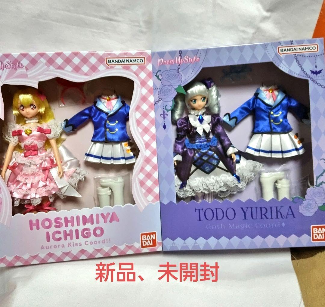 Yurika Todo Ichigo Hoshimiya Dress Up Style Aikatsu Set of 2
