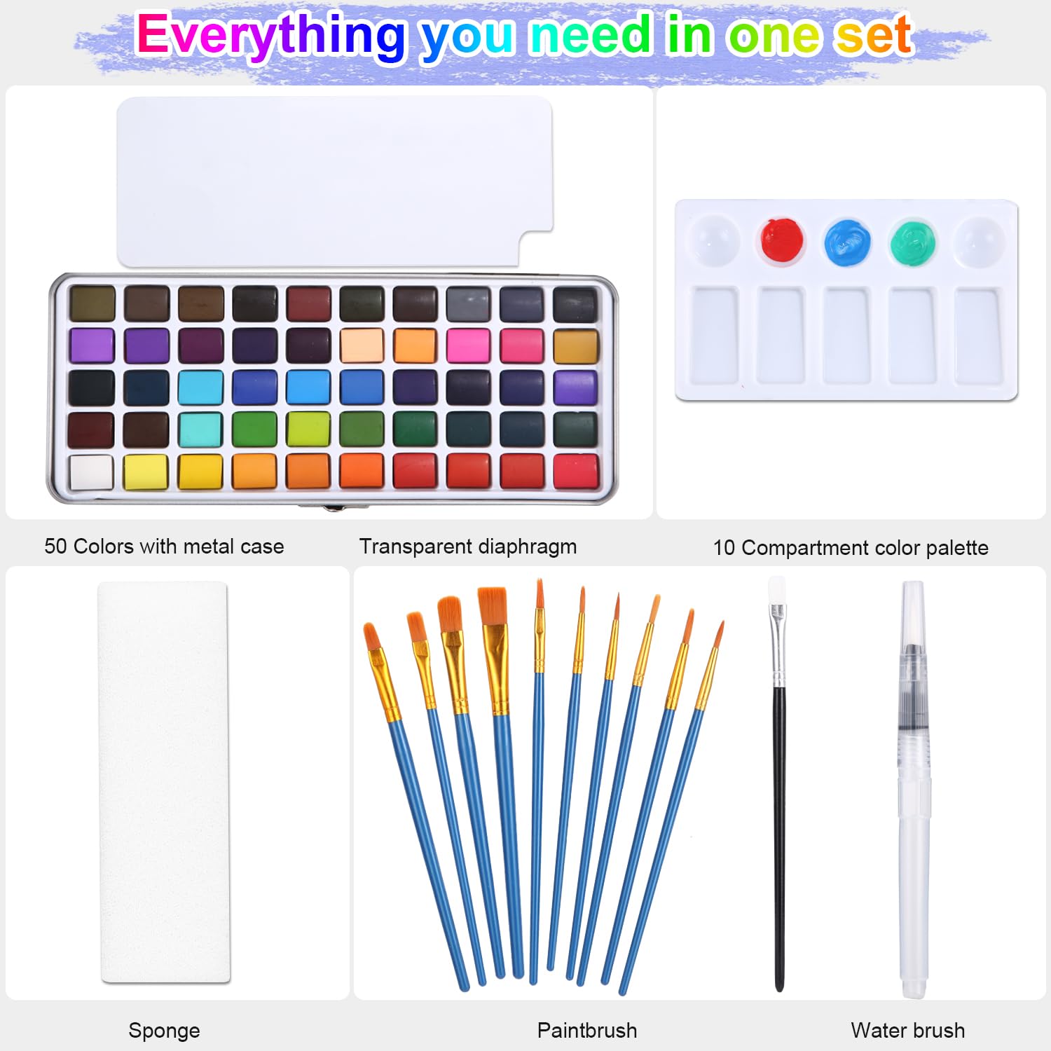 Colori ad aquerello | Set per pittura ad acquerello - Paesaggio | E-shop per i Vostri accessori Colori ad aquerello | Set per pittura ad acquerello - Paesaggio | E-shop per i Vostri accessori