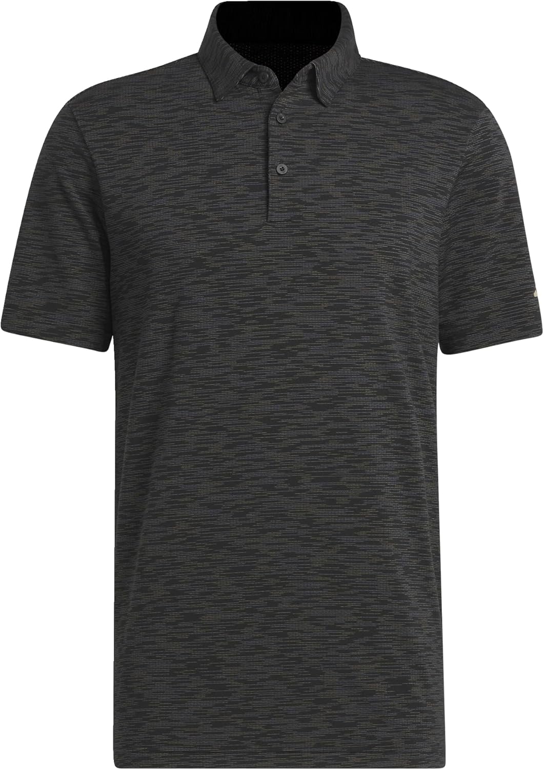 adidas Mens Space Dye Golf Polo Shirt