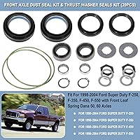 Vista 2 de Kit de Sellos: Sello de Polvo del Eje Exterior y Sello del Tubo Interior y Cojinete de Agujas y Anillo de Retención y Sellos de Arandela de Empuje