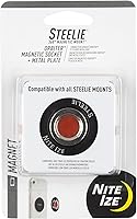 Vista 11 de Nite Ize Steelie Orbiter Plus - Zócalo magnético y anillo de metal - Soporte de salpicadero para coche con montaje magnético - Soporte