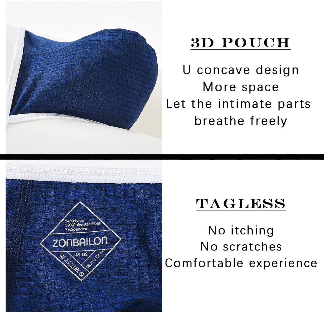 JINSHI Men's Soft T-Back Thongs Stretch Low Rise G-String Tagless Sexy Underwear M L XL XXL 3XL - Image 4