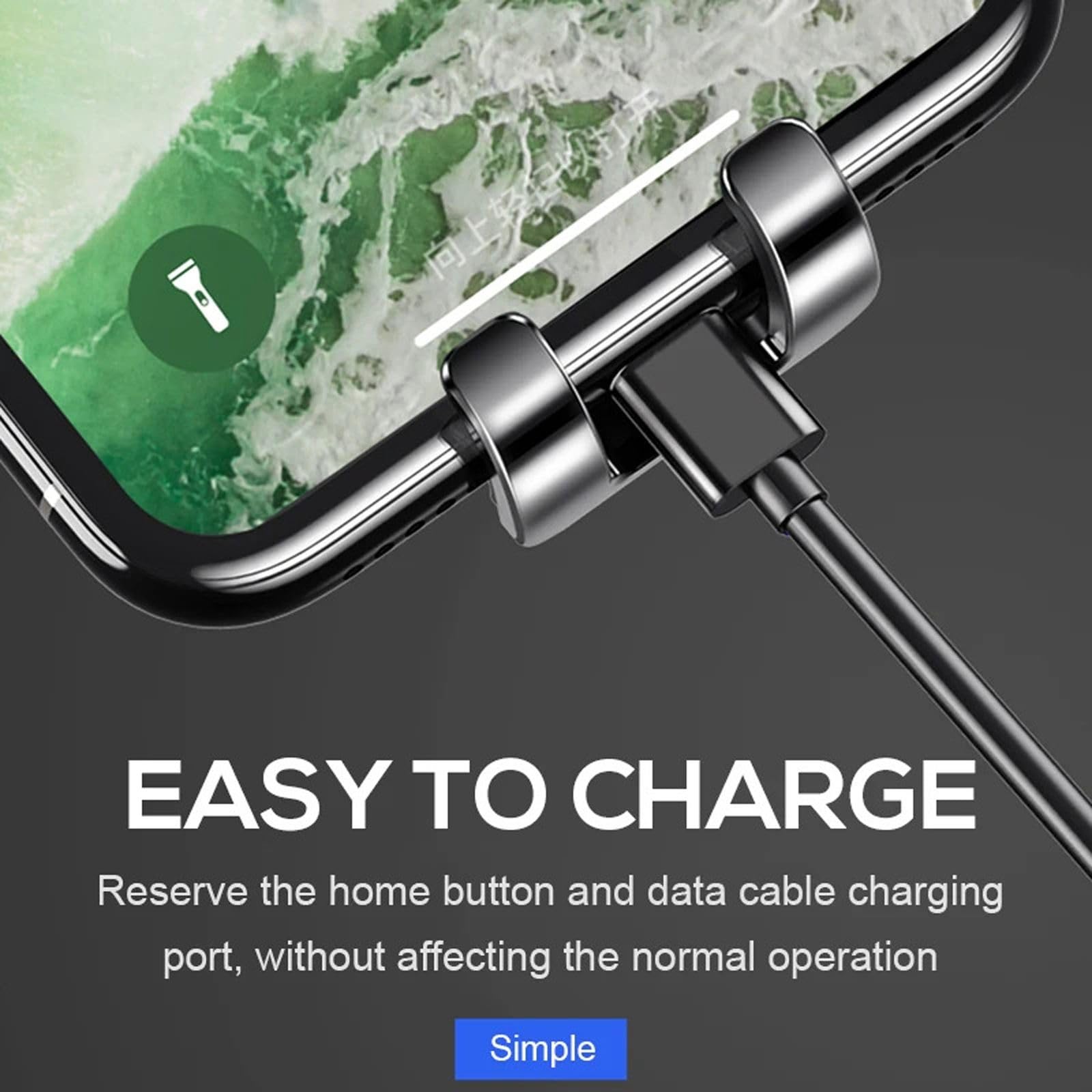 Supporto da Auto per Telefono Presa d'Aria Clip Mount Mobile Cell Stand Supporto GPS per Smartphone, Adatto per iPhone Xiaomi Samsung