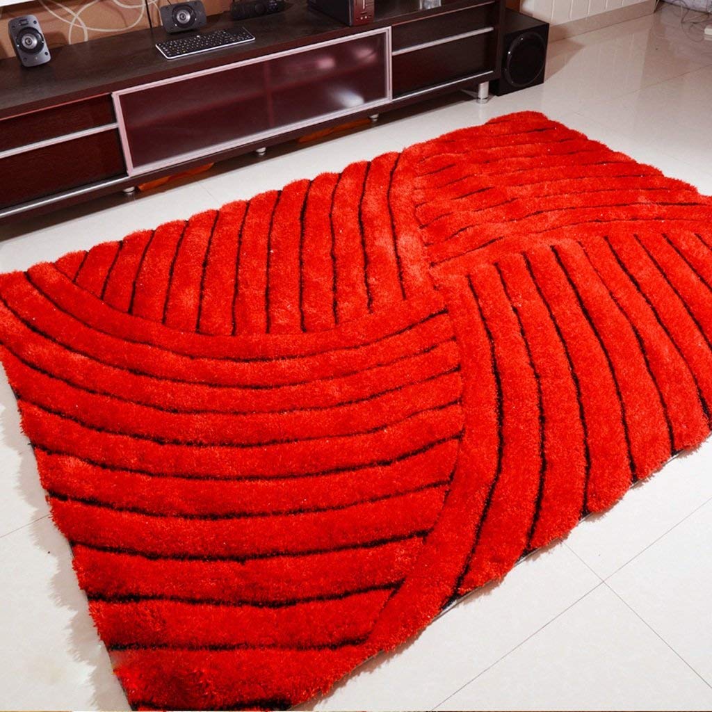 Tapis 3D ultra doux et moelleux pour salon moderne scandinave