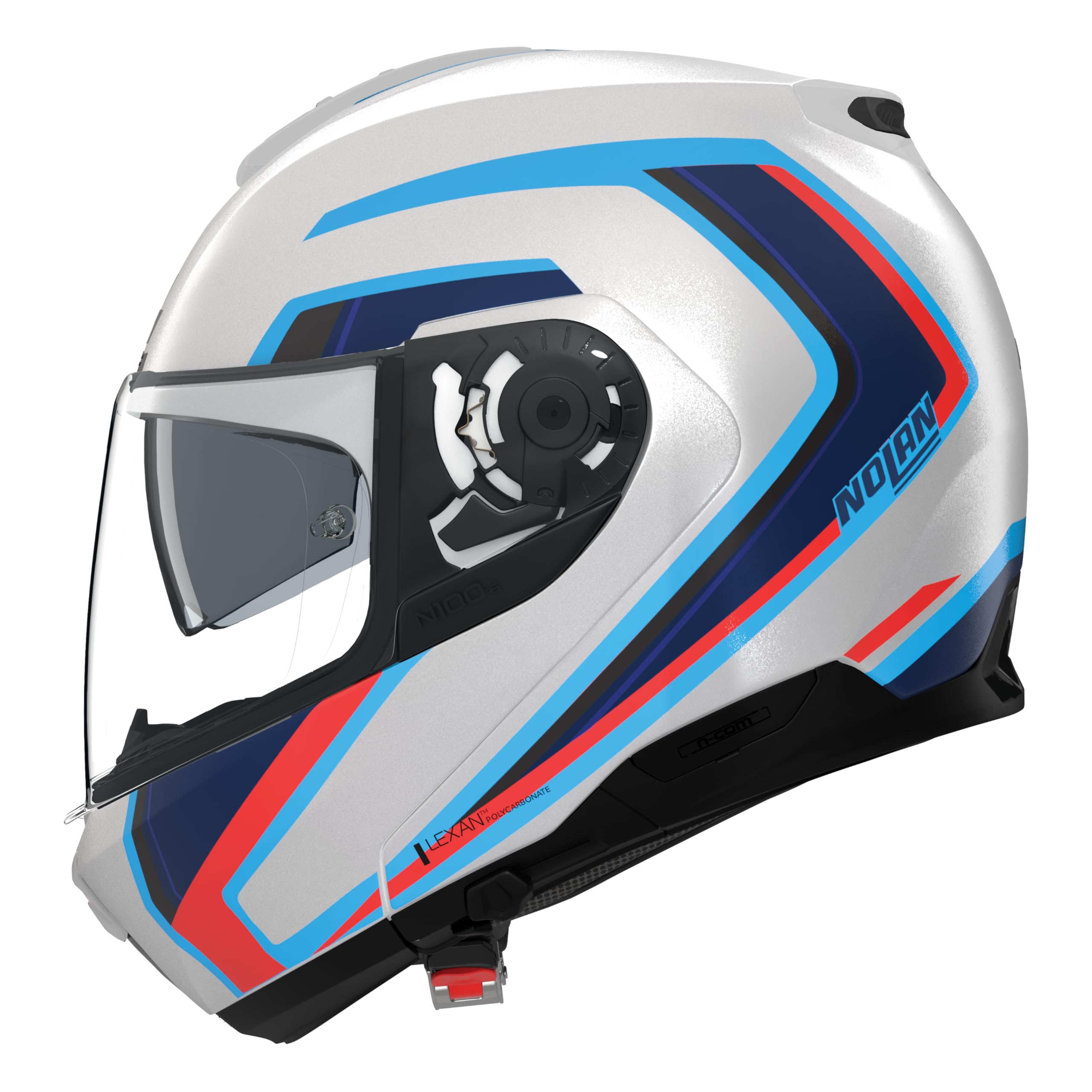 Nolan N100-6 Çene Açılır Motosiklet Kaskı-Radiante 358-L