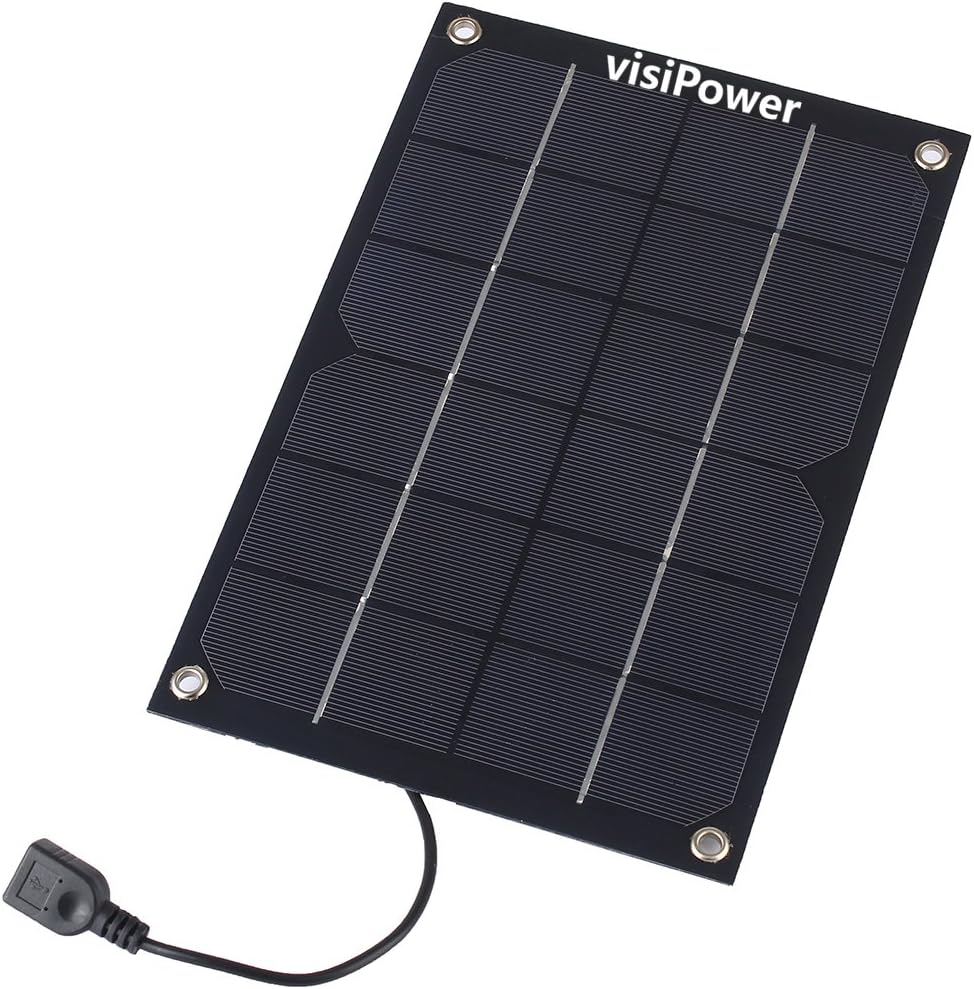 6W 5V 1.2A Portable Solar Panel Battery Cellphone Pad USB Charger