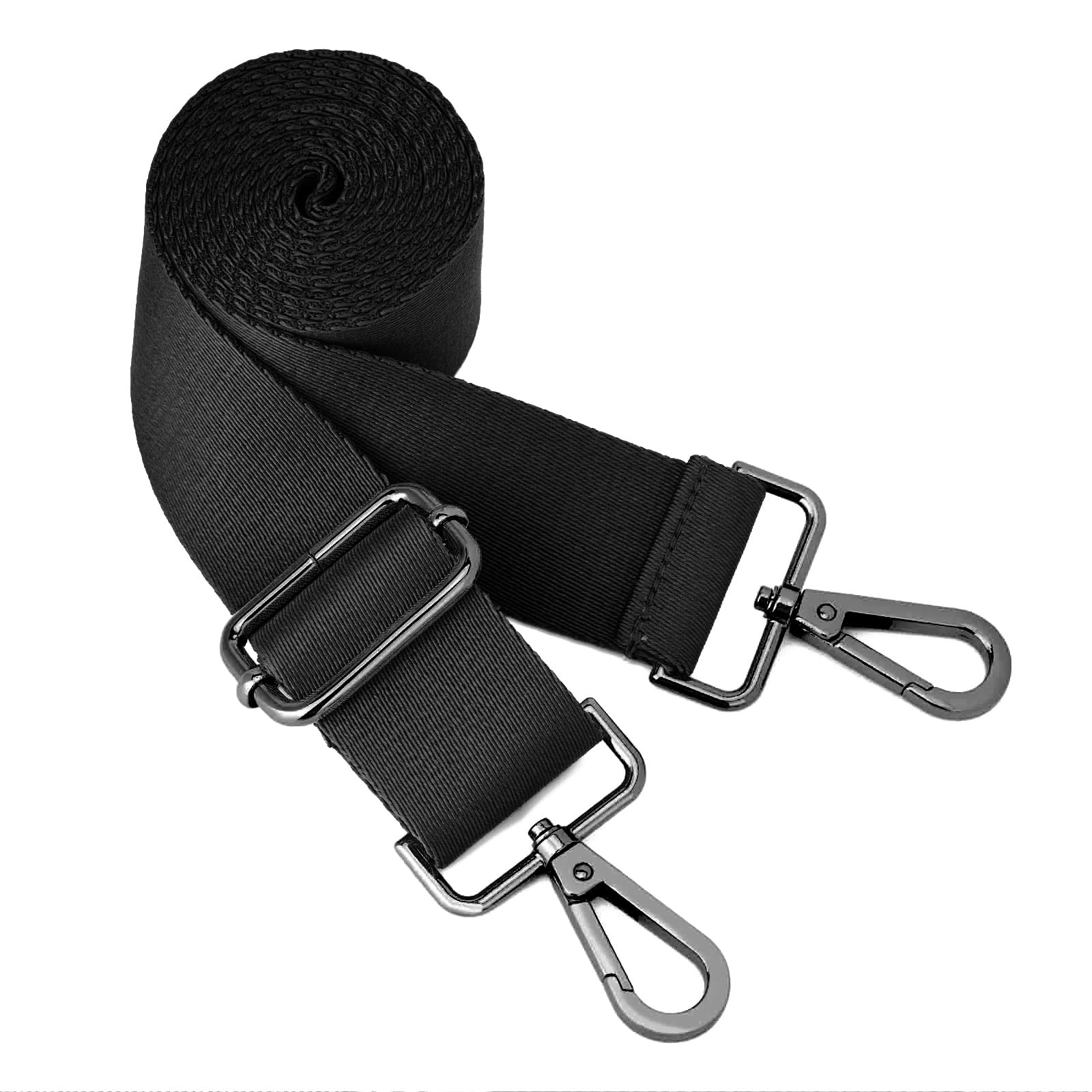 ZOOEASS Wide Shoulder Strap (Solid),Adjustable Replacement Belt Crossbody Canvas Bag Handbag