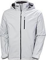Helly Hansen Men's Hooded Sailing Jacket - Waterproof Helly Tech Protection, Windproof Breathable Coat