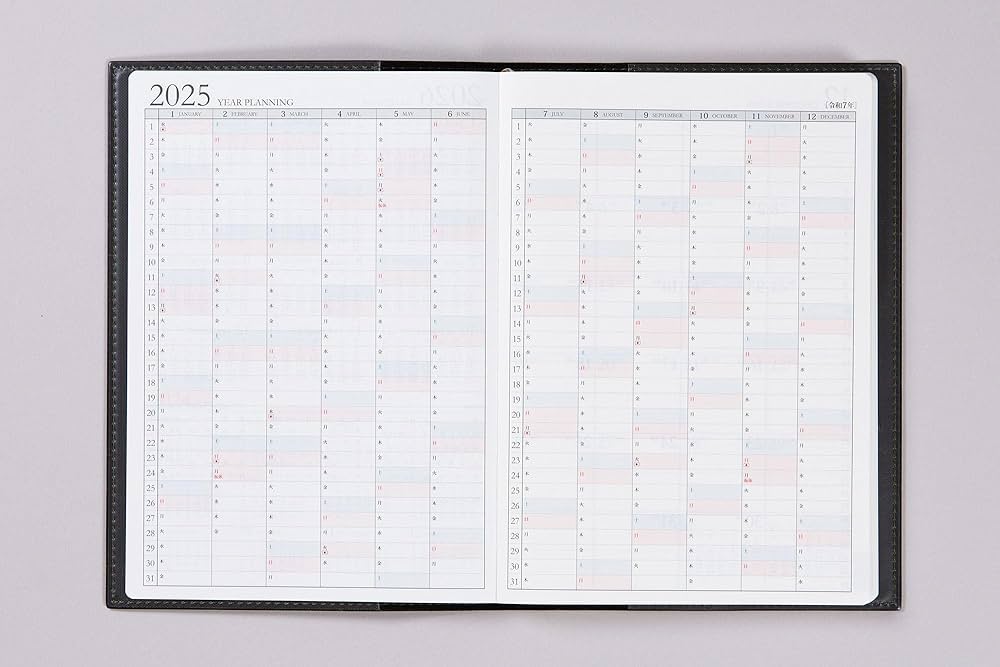 FREITAG 2025年 カレンダー ノートカバー付き グリッドメモ付き FREITAG 2025年 カレンダー ノートカバー付き グリッドメモ付き