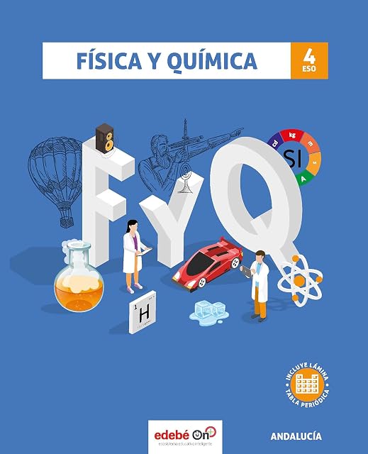Portada de Fisica y Quimica 4º ESO Andalucia Ed 2021