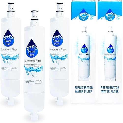 Paquete de 3 filtros de agua de repuesto para refrigerador Whirlpool ED5VHGXMQ11 - Compatible con cartucho de filtro de agua para refrigerador