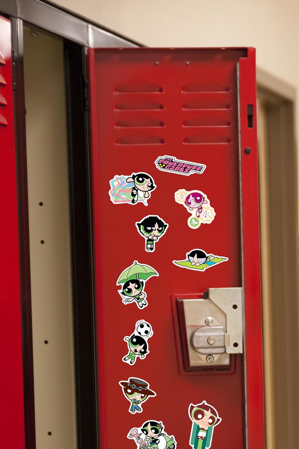 Powerpuff Girls Buttercup 200ct Vinyl Large Deluxe Stickers Variety Pack – Die Cut Decals for Laptop, Water Bottle, Scrapbooking, Tablet, Indoor/Outdoor